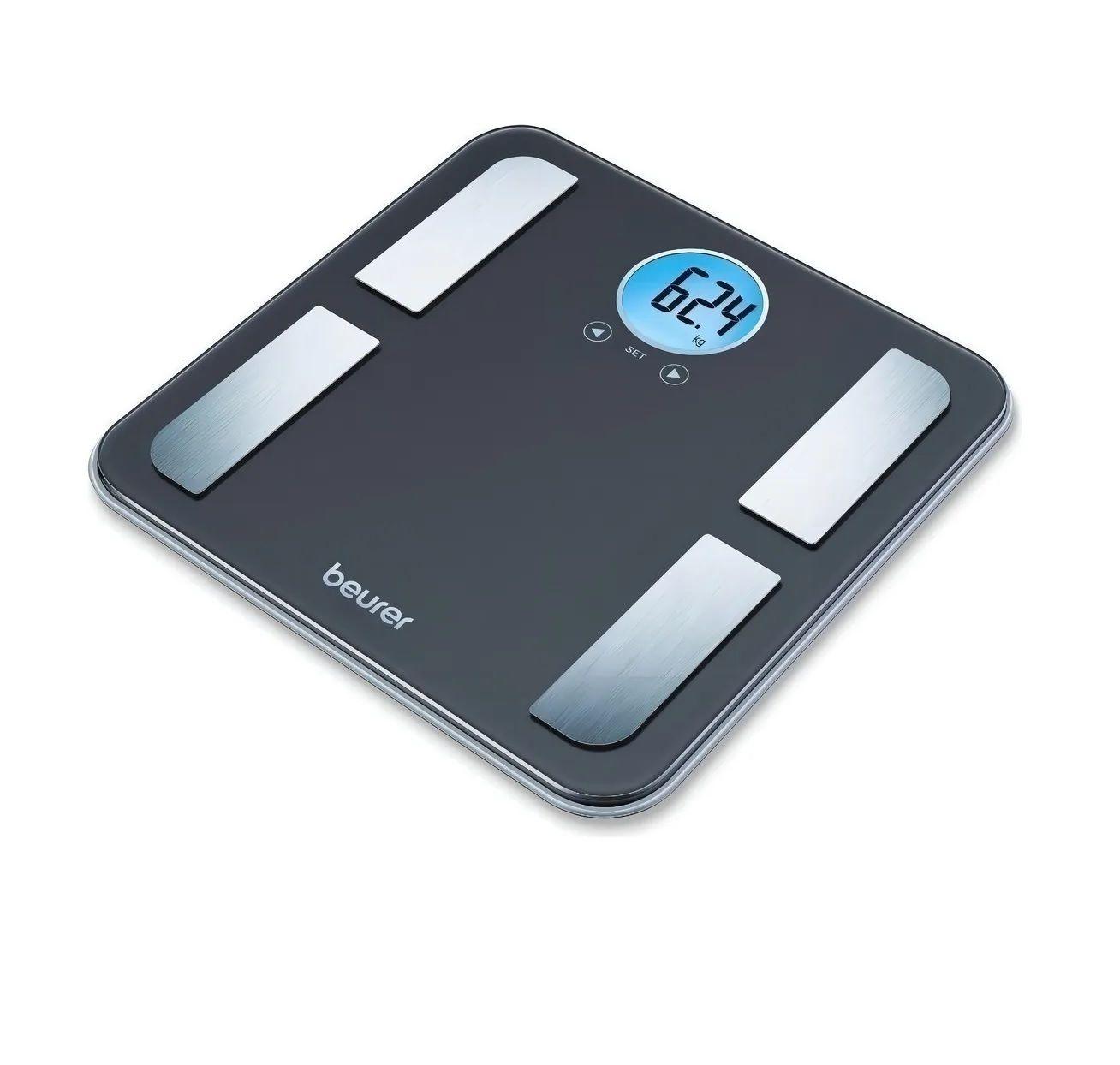      Balanza Digital Diagnóstica Vidrio Hasta 180kg Beurer Bf195-2