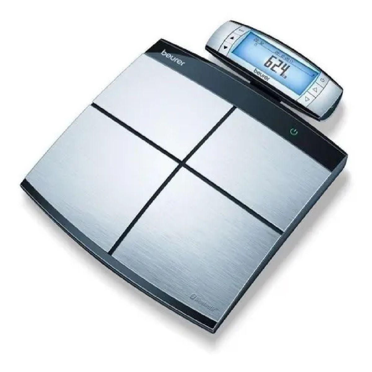 Pesa Digital Bioimpedancia Con Bluetooth Gris Beurer Bf 105-0