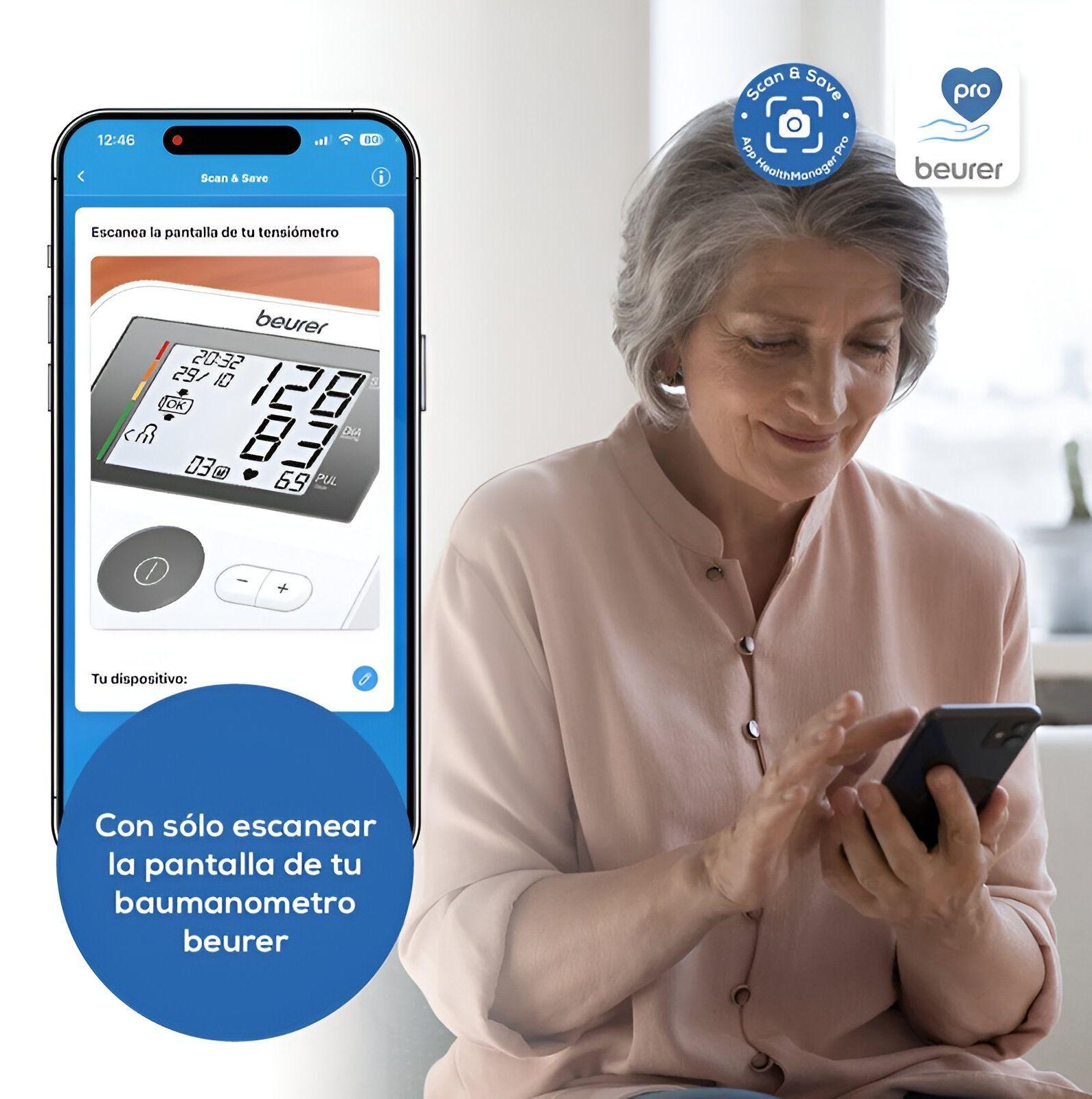 Toma Presión Digital De Brazo Automático Tensiómetro Beurer Bm 27-5