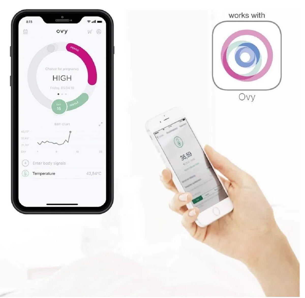 Termómetro Basal Control Ciclo Embarazo + App Beurer Ot 20-3