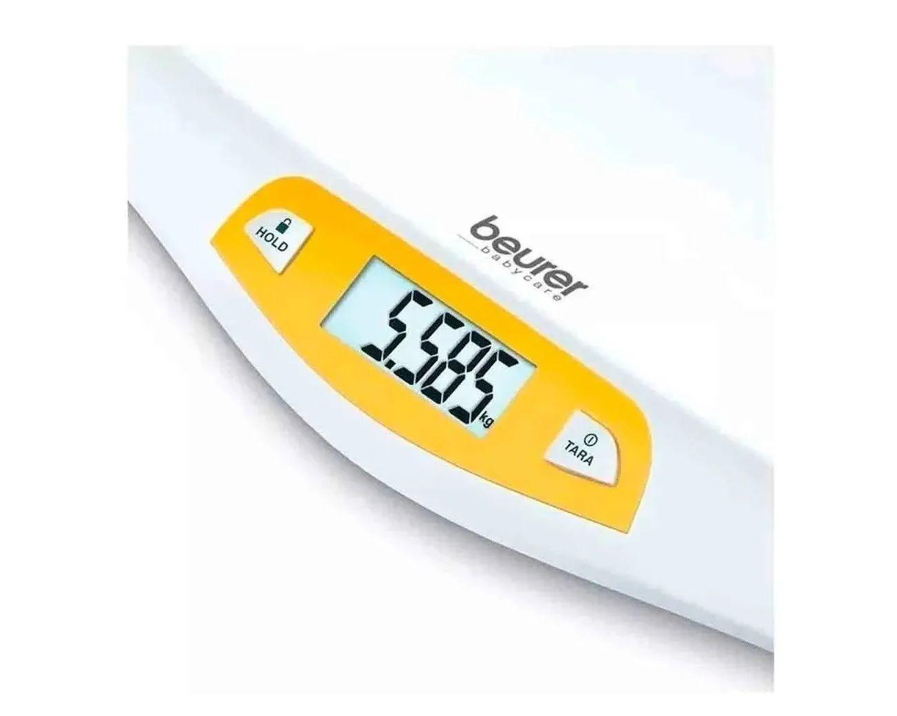      Báscula Digital Pediátrica Beurer Balanza Bebé By 80 Blanca-1