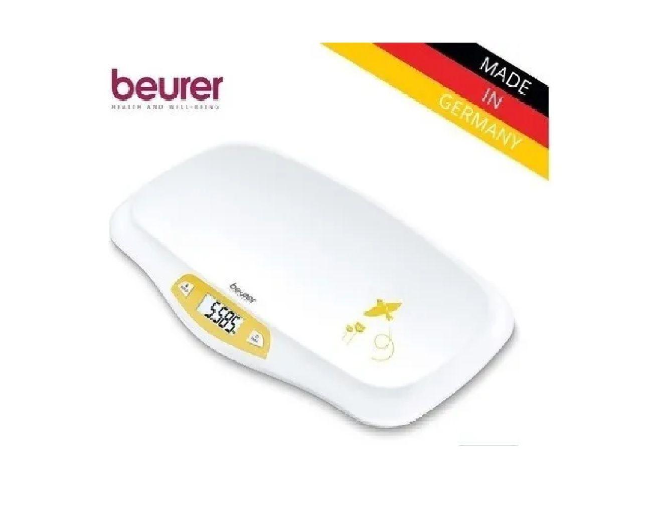      Báscula Digital Pediátrica Beurer Balanza Bebé By 80 Blanca-7