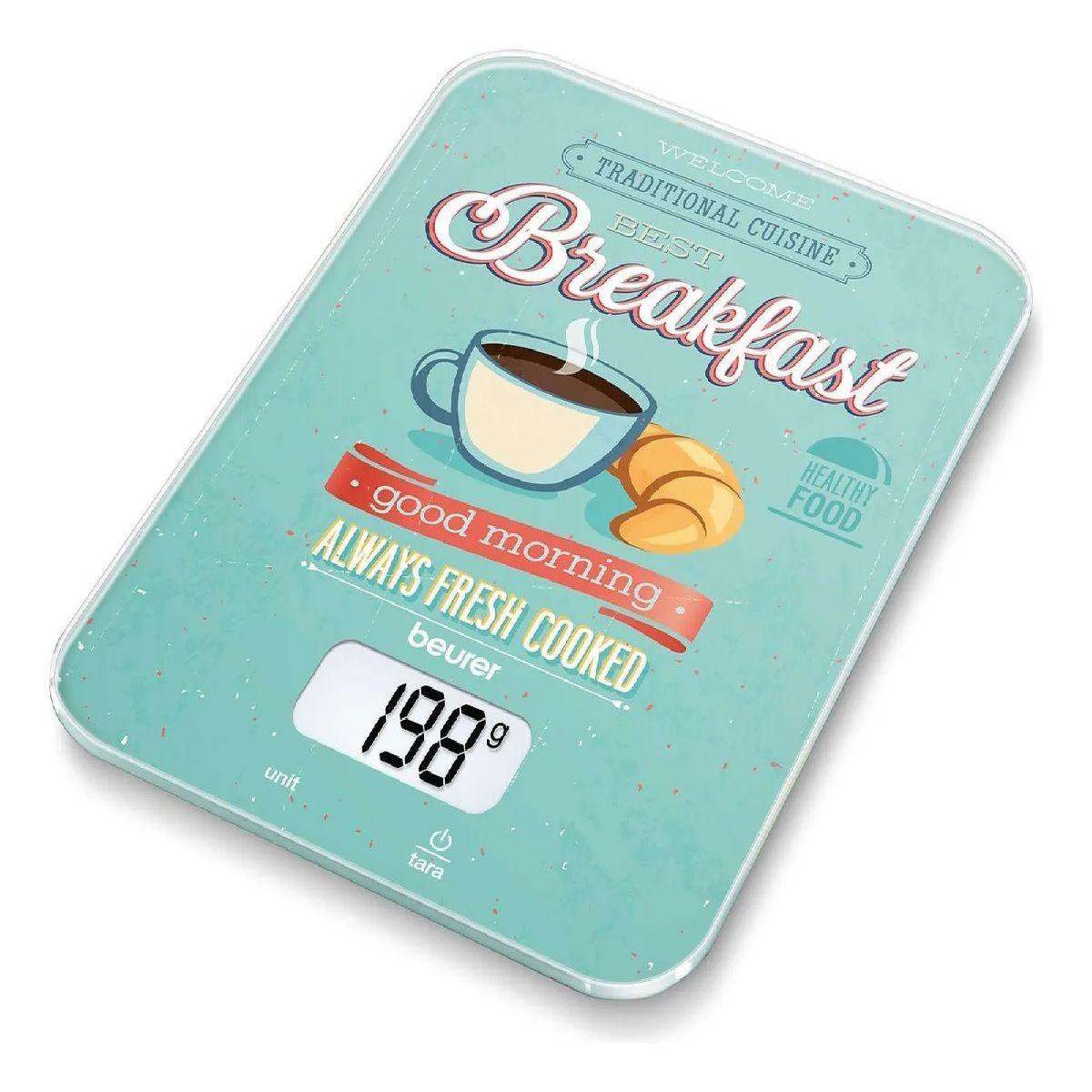 Pesa Digital De Cocina De Beurer Ks 19 Breakfast-1