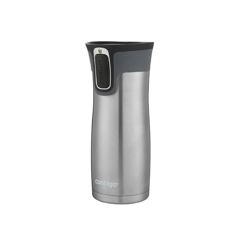 Mug West Loop Contigo Vaso Térmico Plateado 473 Ml-1