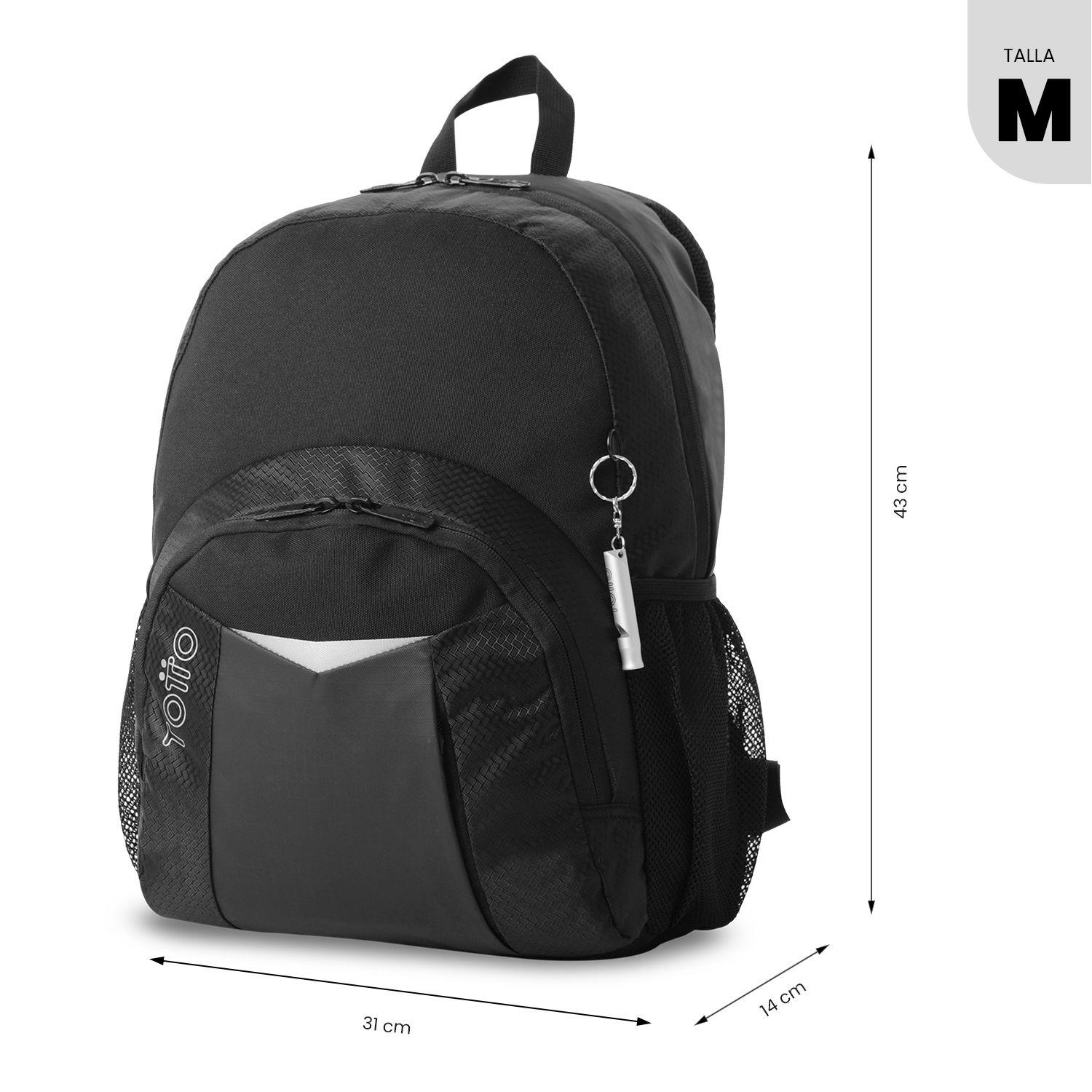 Mochila Universitario  Teck 3.0 Porta PC 13" Negro-2