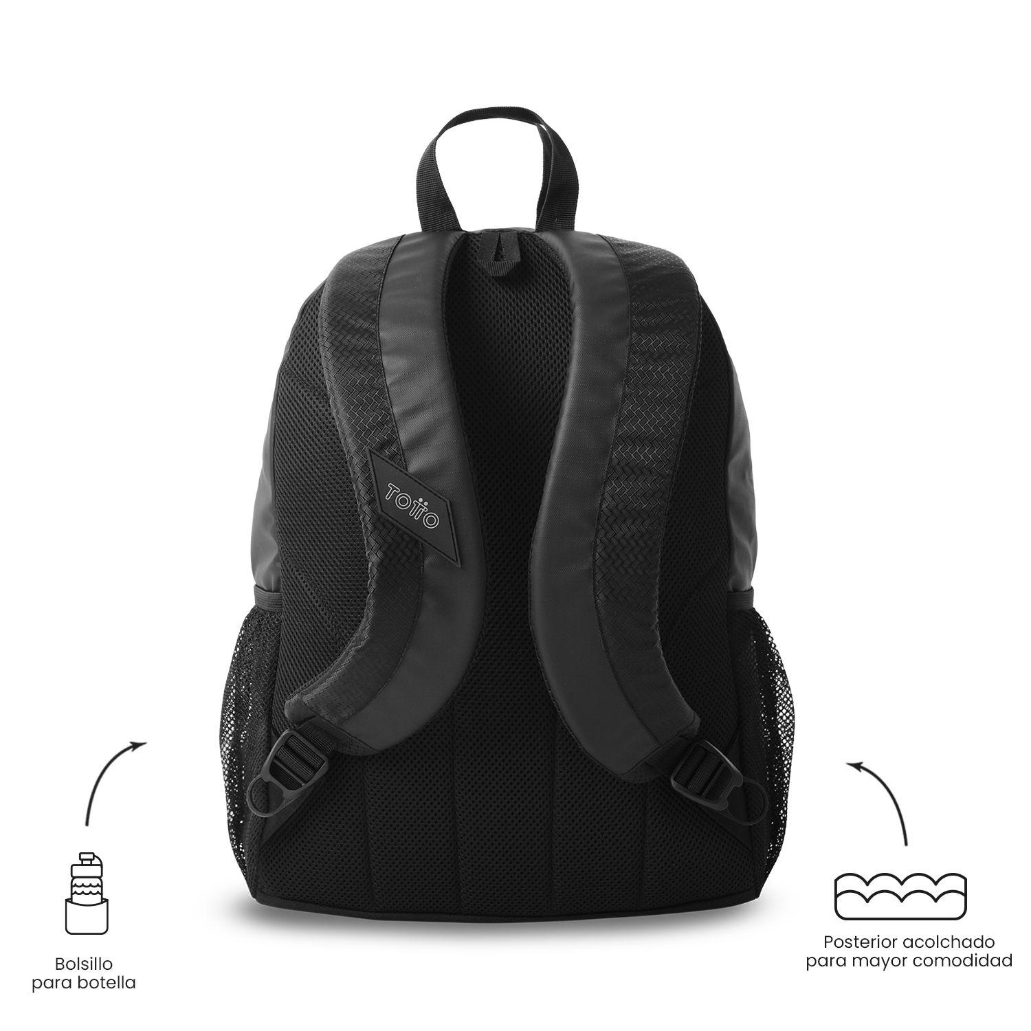Mochila Universitario  Teck 3.0 Porta PC 13" Negro-3