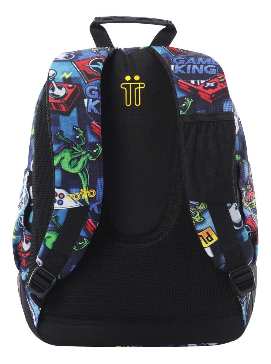 Totto Mochila Escolar Impermeable Rpet Niño Juvenil RAY242-2