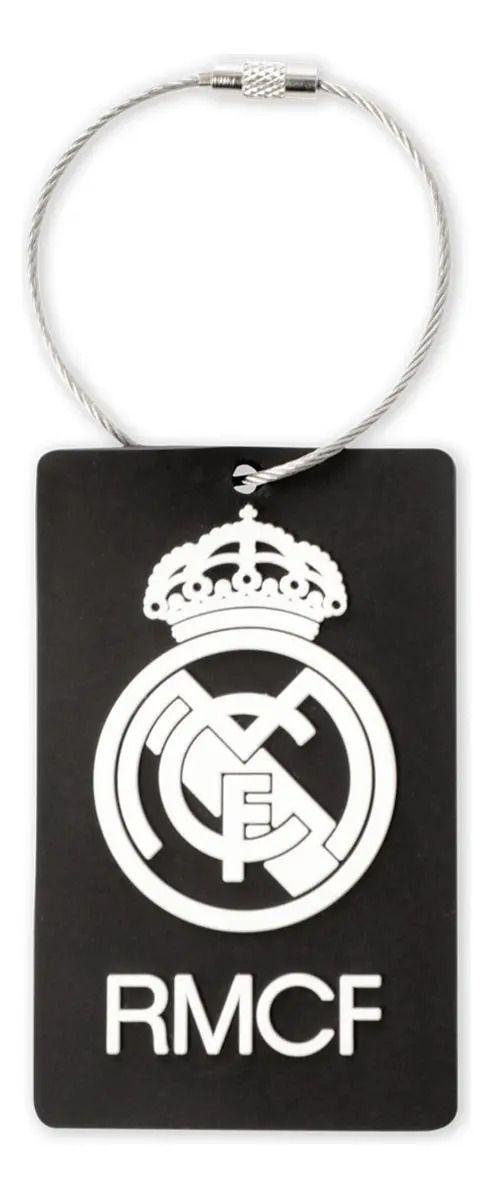Identificador Para Maleta De Viaje Real Madrid Negro-0