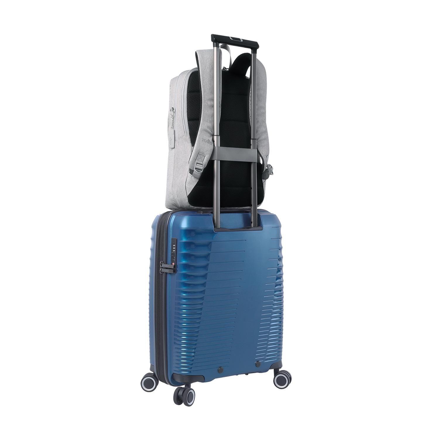 MochilaEjecutiva Notebook 16" Vania Gris Hombre-5