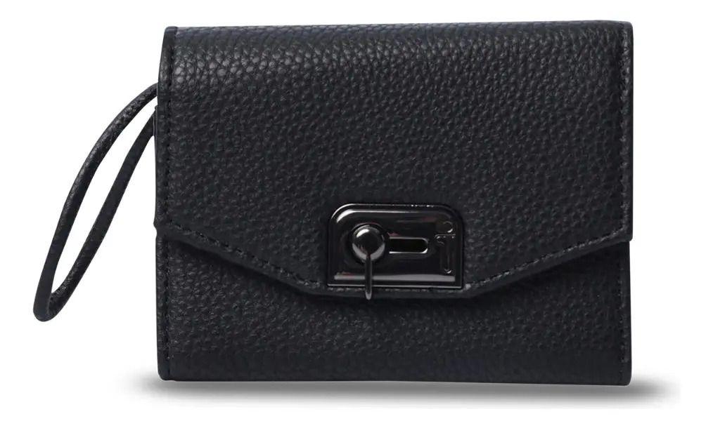 Billetera Totto Smooth Ney Con Rfid Blocker Negro-2