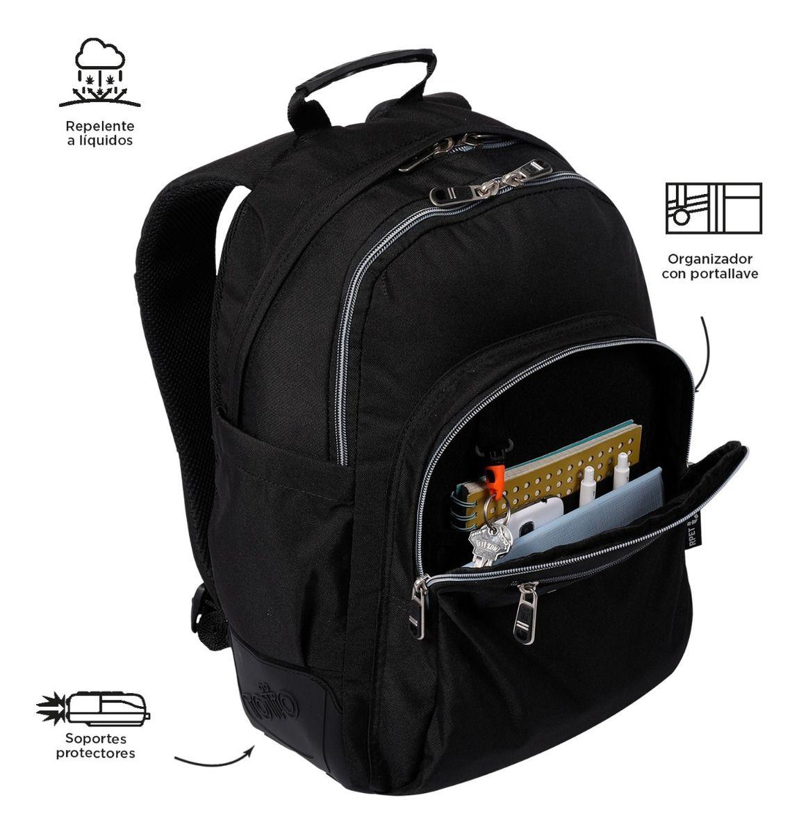 Totto Mochila Escolar Impermeable Rpet Niño Juvenil Eco002-5