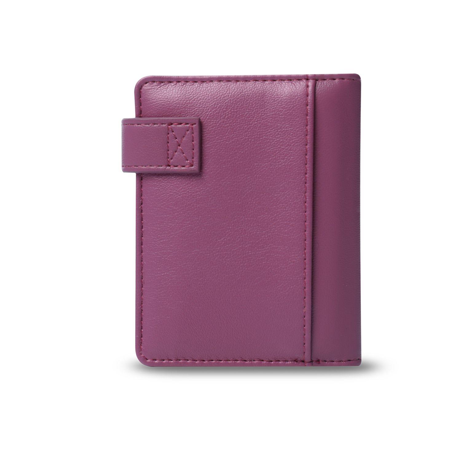 Porta Documentos Style con RFID Blocker Rosado  Totto-4