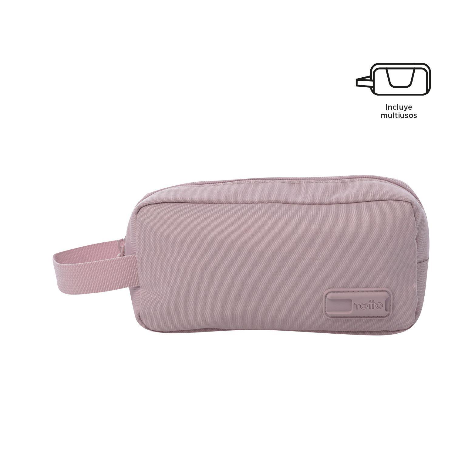 Pack Escolar X 3 + Lonchera + Estuche Yuno Mochila 14" Rosado Para Mujer Totto-4