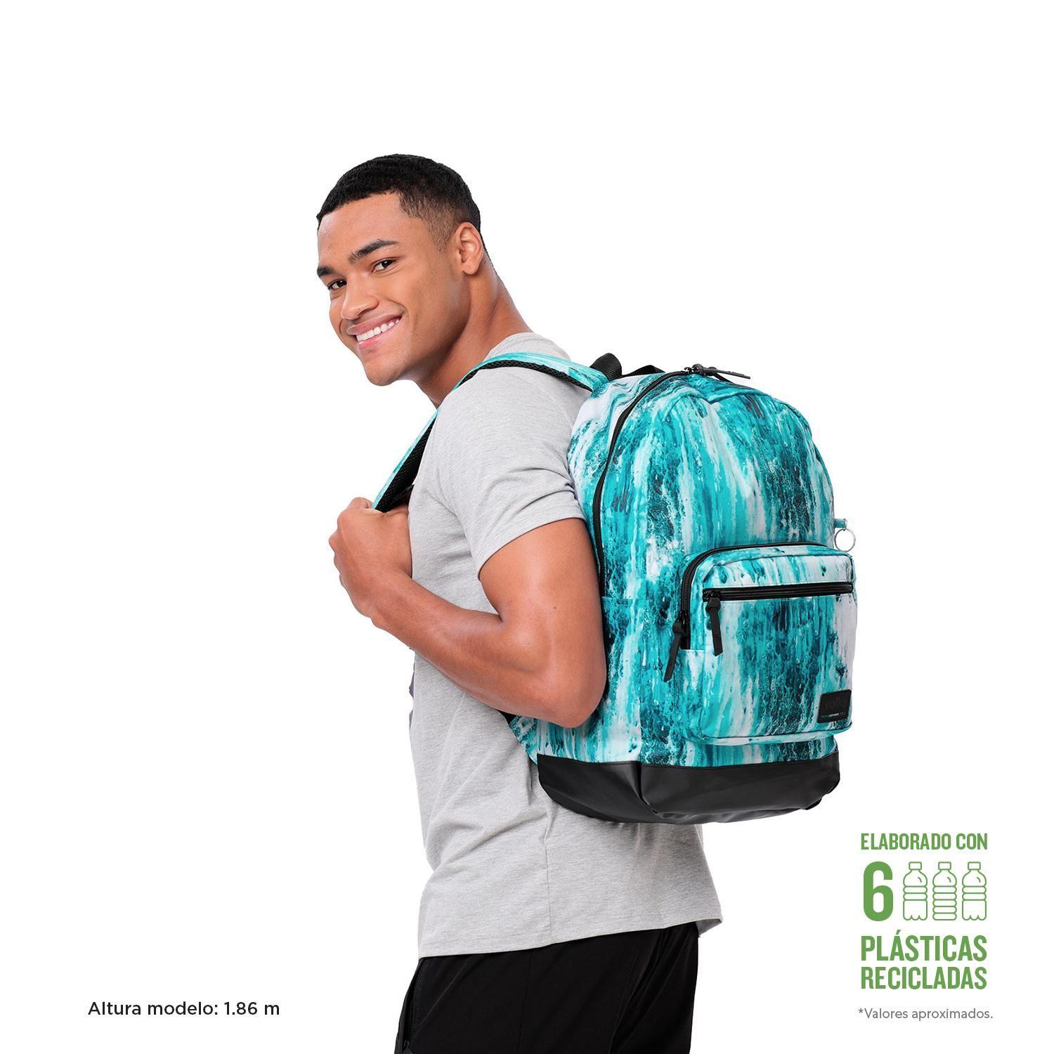 Mochila Urbana Tocax Azul Hombre-1