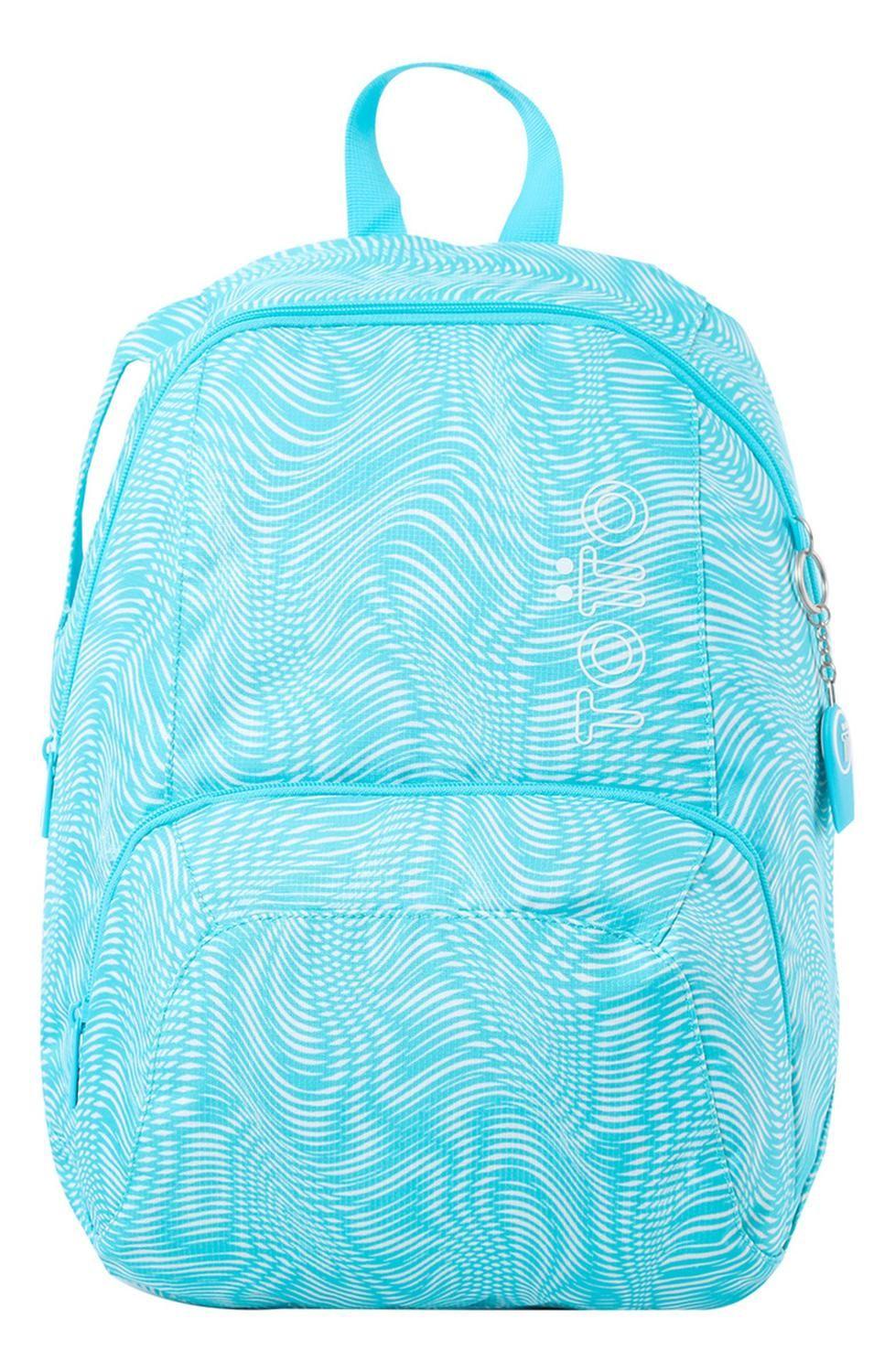 Mochila Mujer Totto Gammatto Azul Acuaty-0
