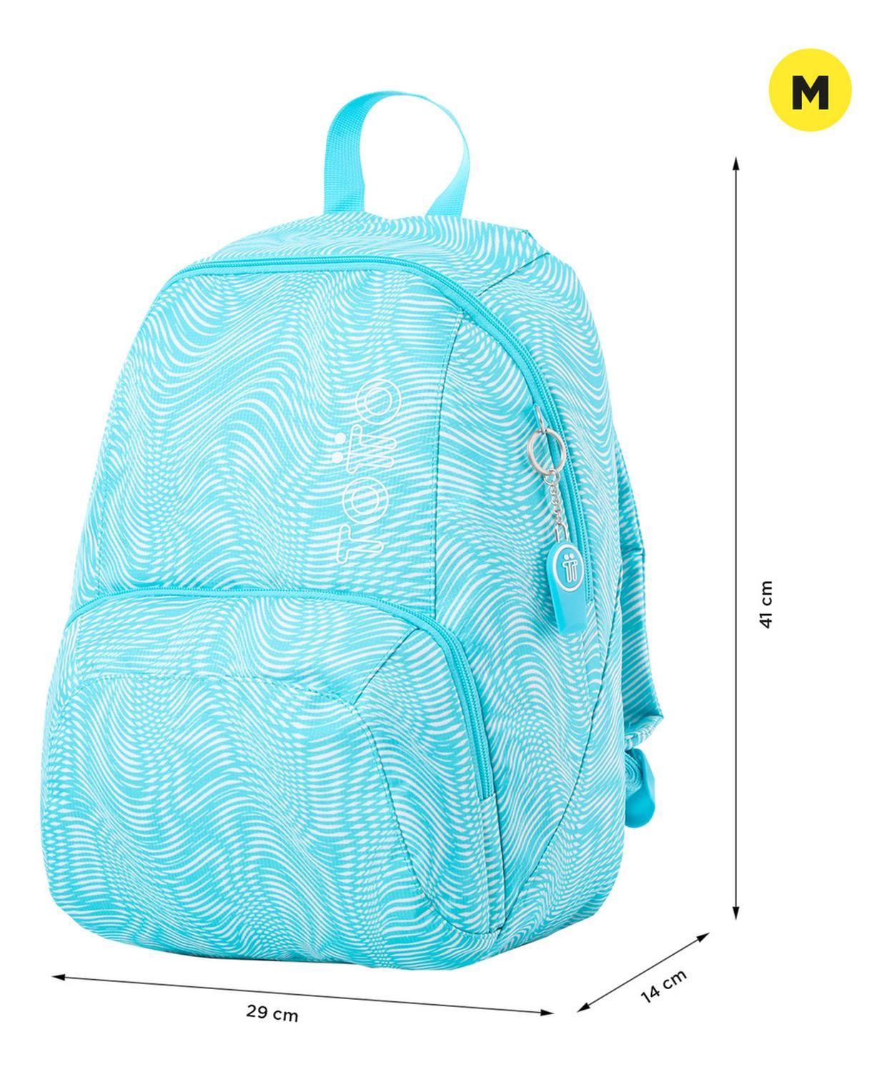 Mochila Mujer Totto Gammatto Azul Acuaty-2