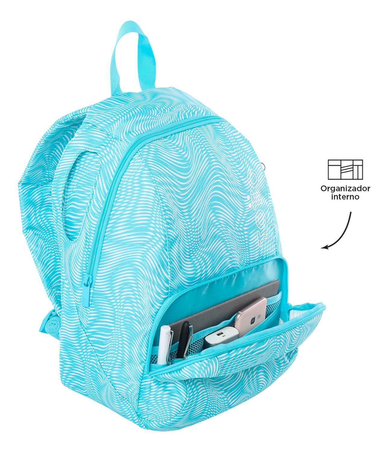 Mochila Mujer Totto Gammatto Azul Acuaty-5