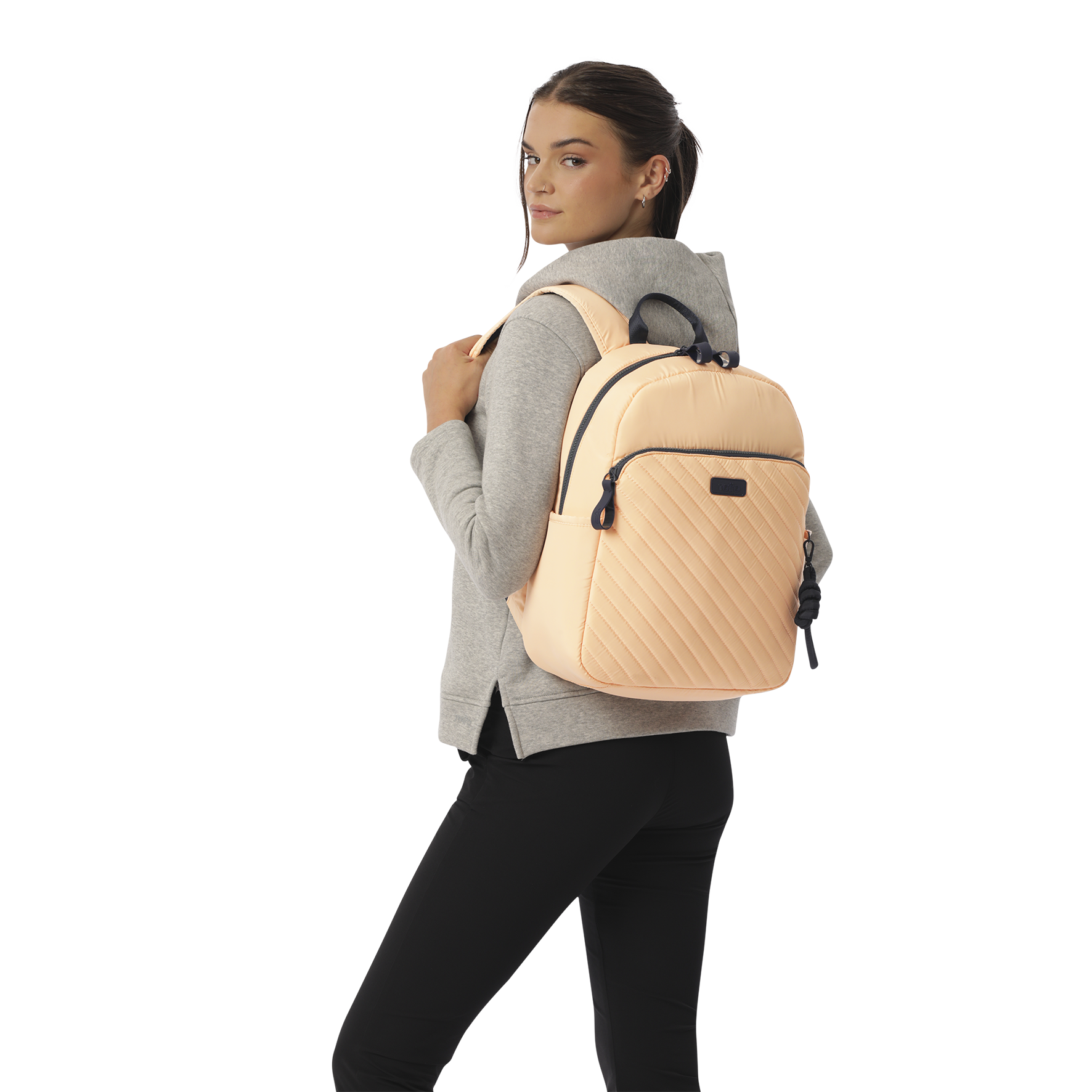 Mochila Notebook 15.4" Arlyn M Durazno Mujer Totto-5