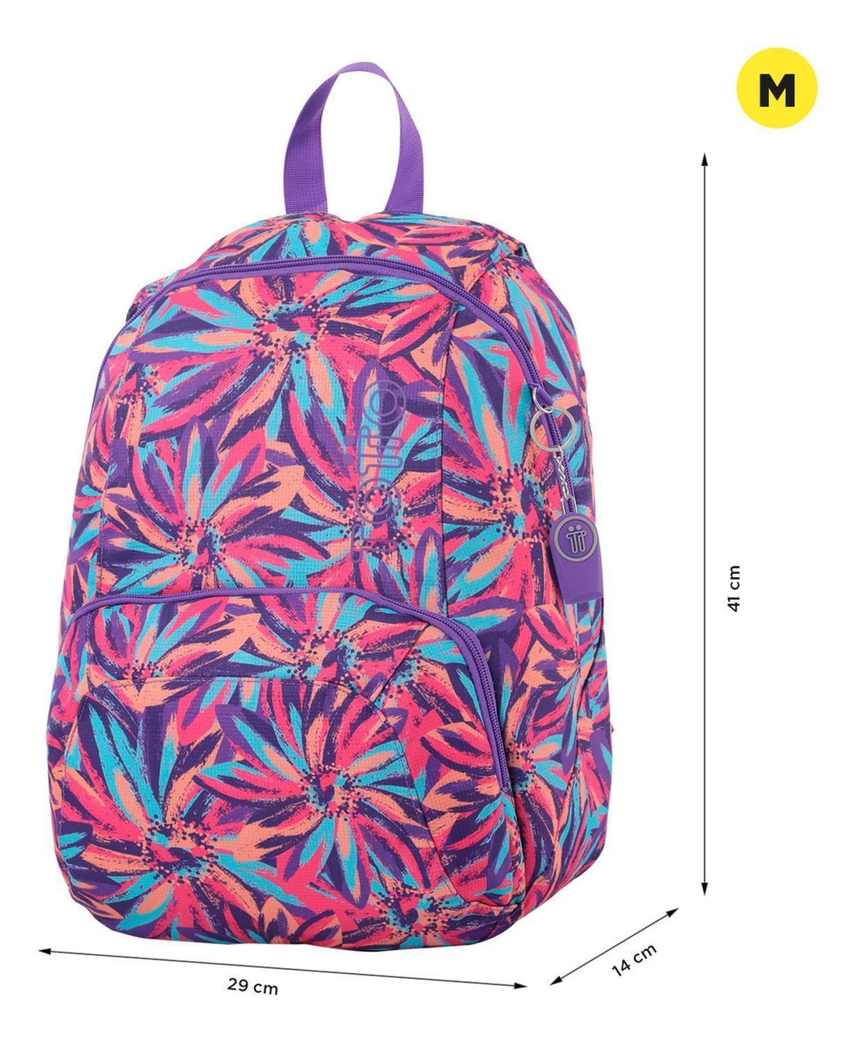 Mochila Mujer Totto Gammatto Morado Brune-2
