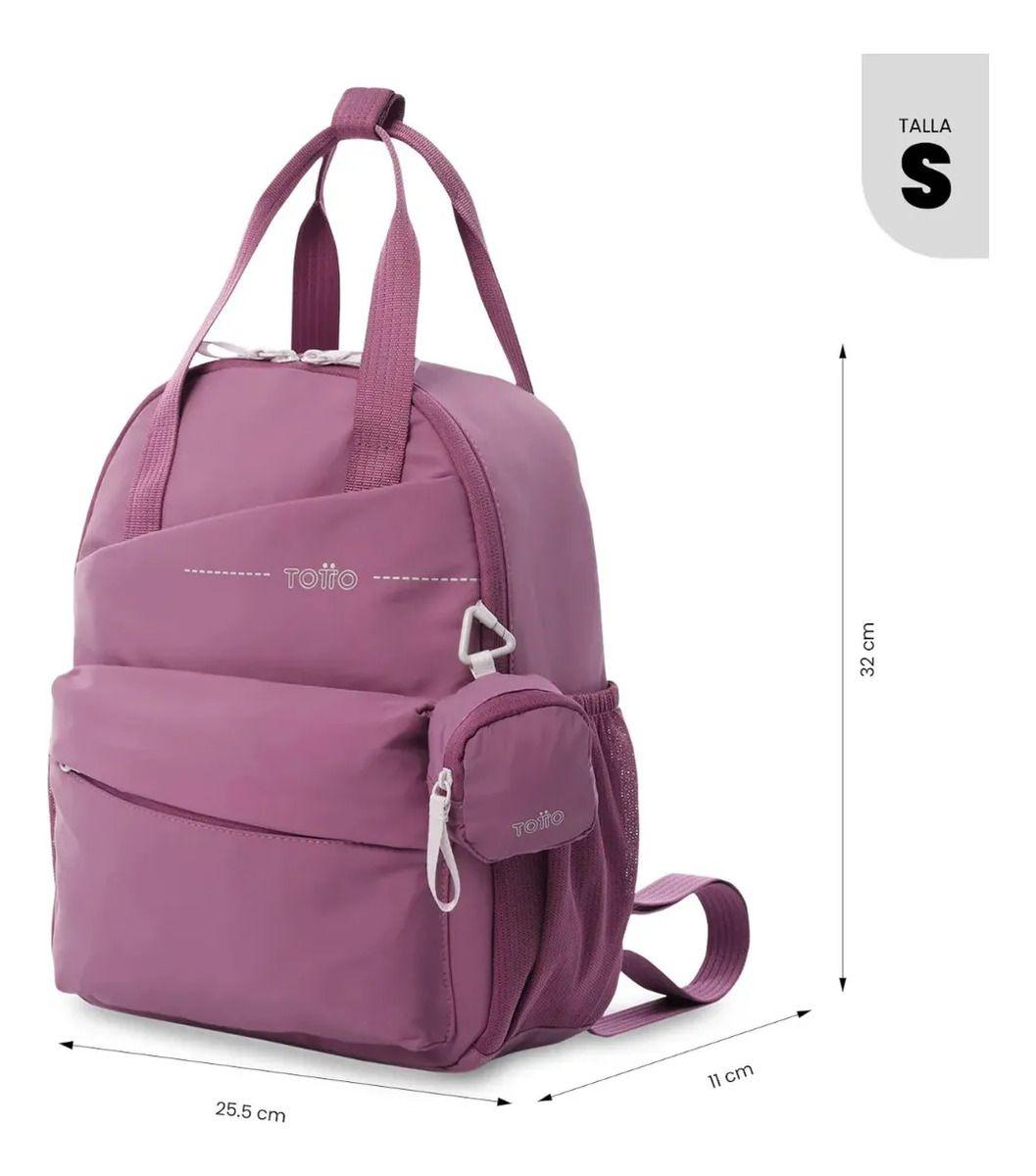Mochila Universitario Porta Tablet 10  Suzuka Rosado Mujer-2