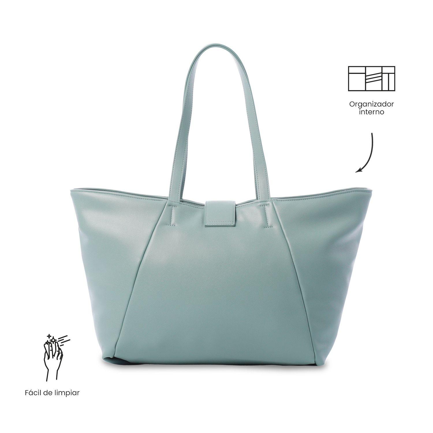 Tote Bag para Mujer Soul Grande Verde-3