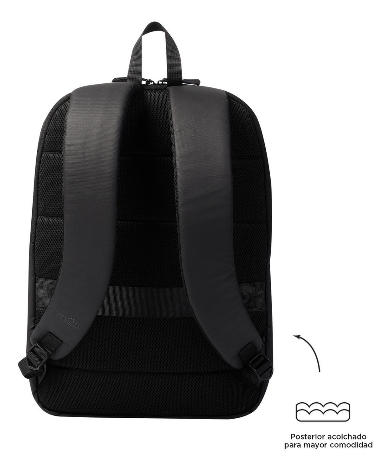 Mochila Unisex Totto Vania Negro/black-3