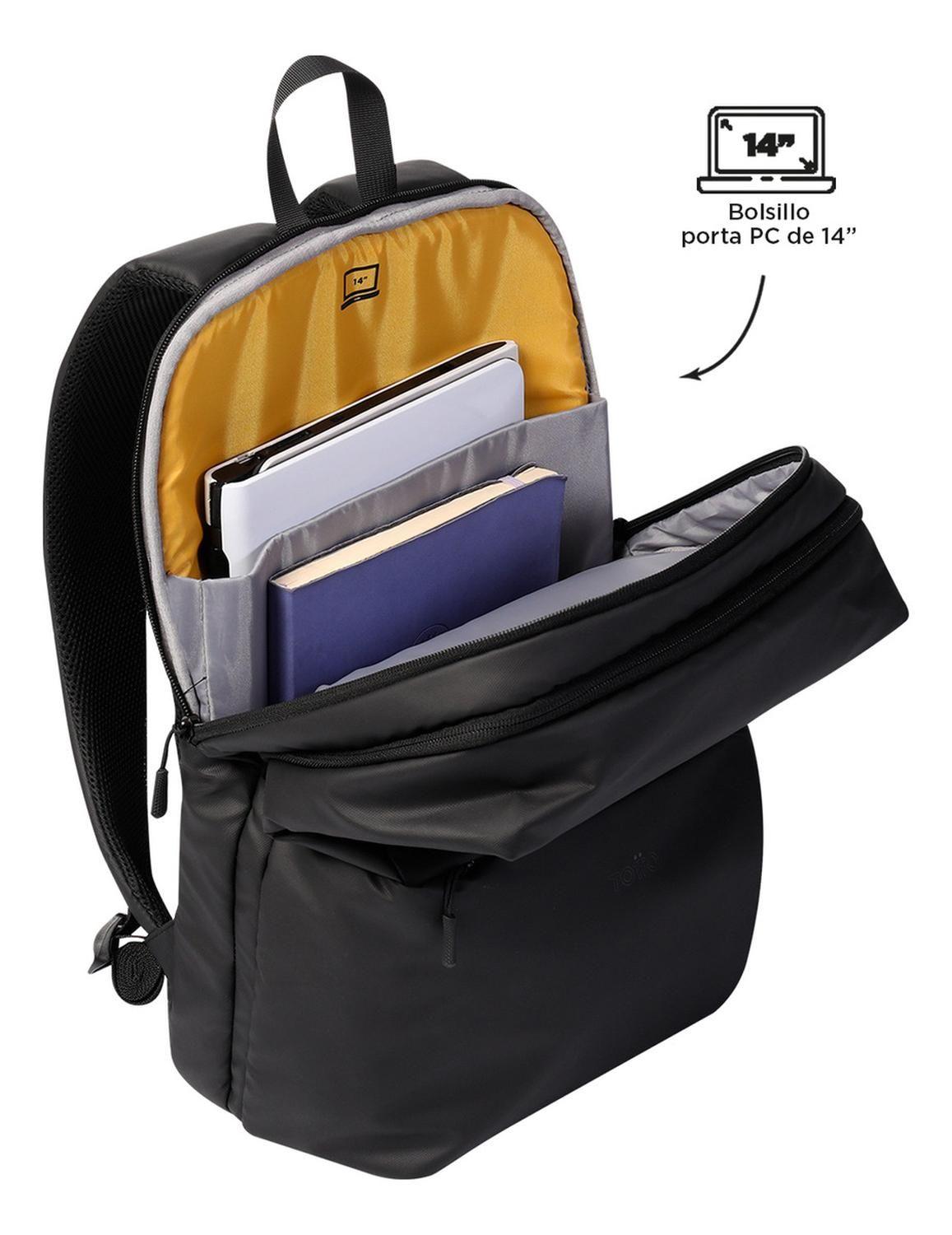 Mochila Unisex Totto Vania Negro/black-4