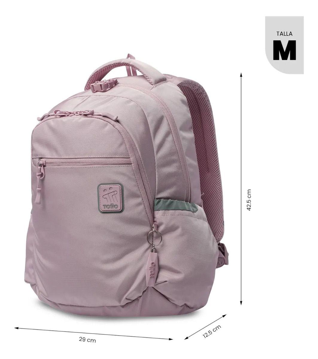 Mochila Universitario Misisipi 2.0 Porta Pc 14  Rosado-2