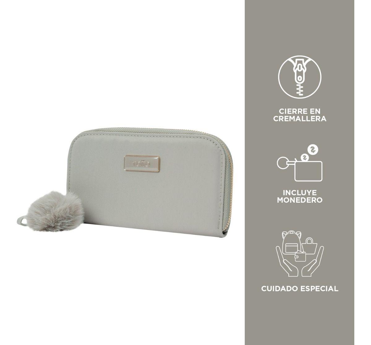 Totto Billetera Tarjetero RFID Mujer Blocker Grande Ind0001-3