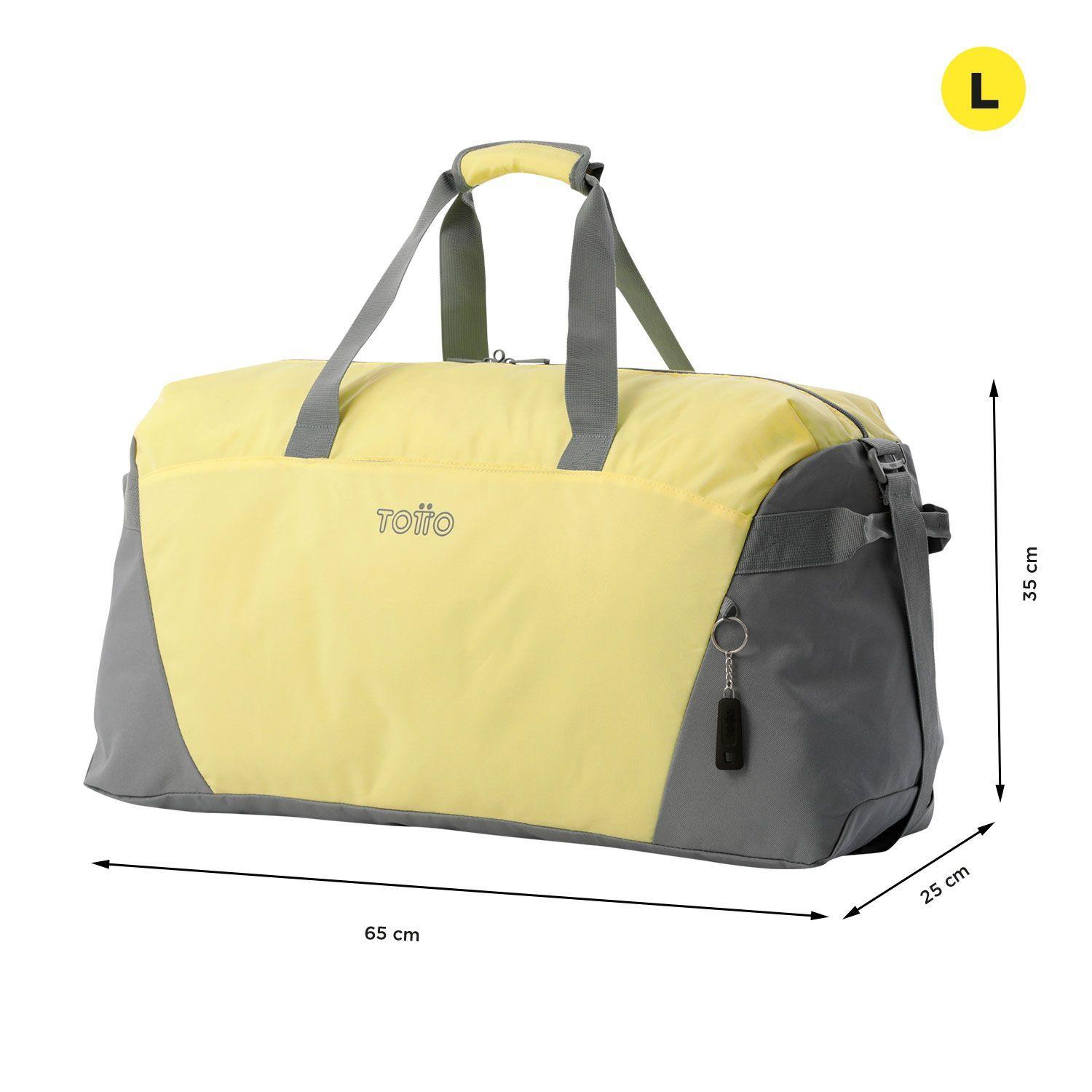 Bolso Deportivo Active Pro Grande Amarilla Totto-3