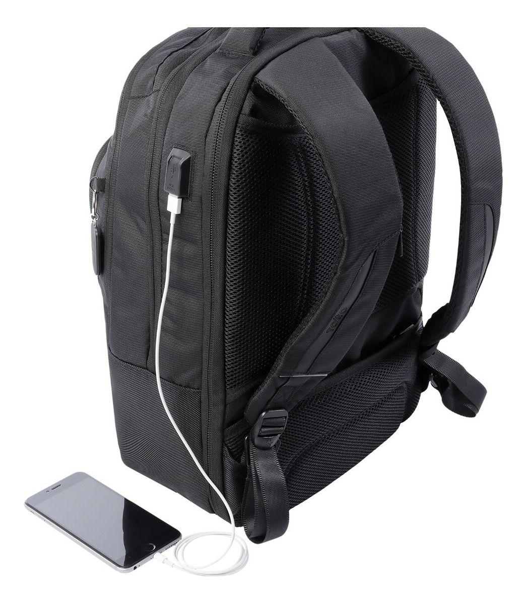 Mochila Urbana Notebook Ejecutiva Totto Classic Commuter-7