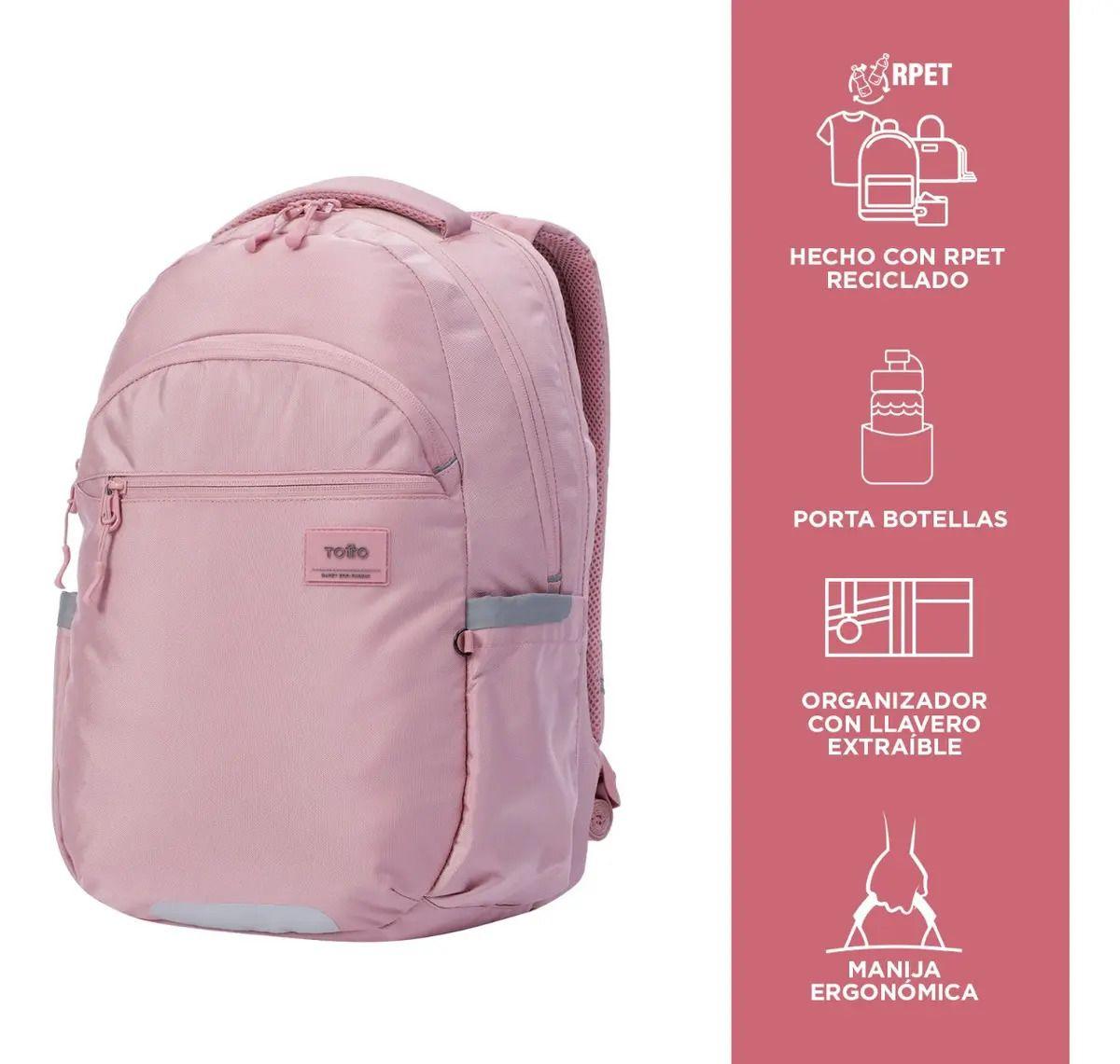 Mochila Notebook Urbana Totto Mujer Ind241 - Antirobo Rpet-2