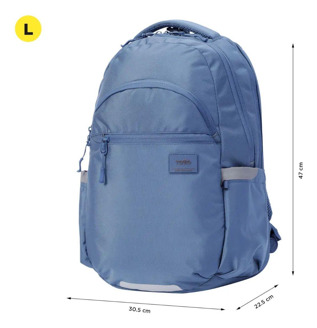 Mochila Notebook Urbana Totto Mujer Ind241 - Antirobo Rpet-2