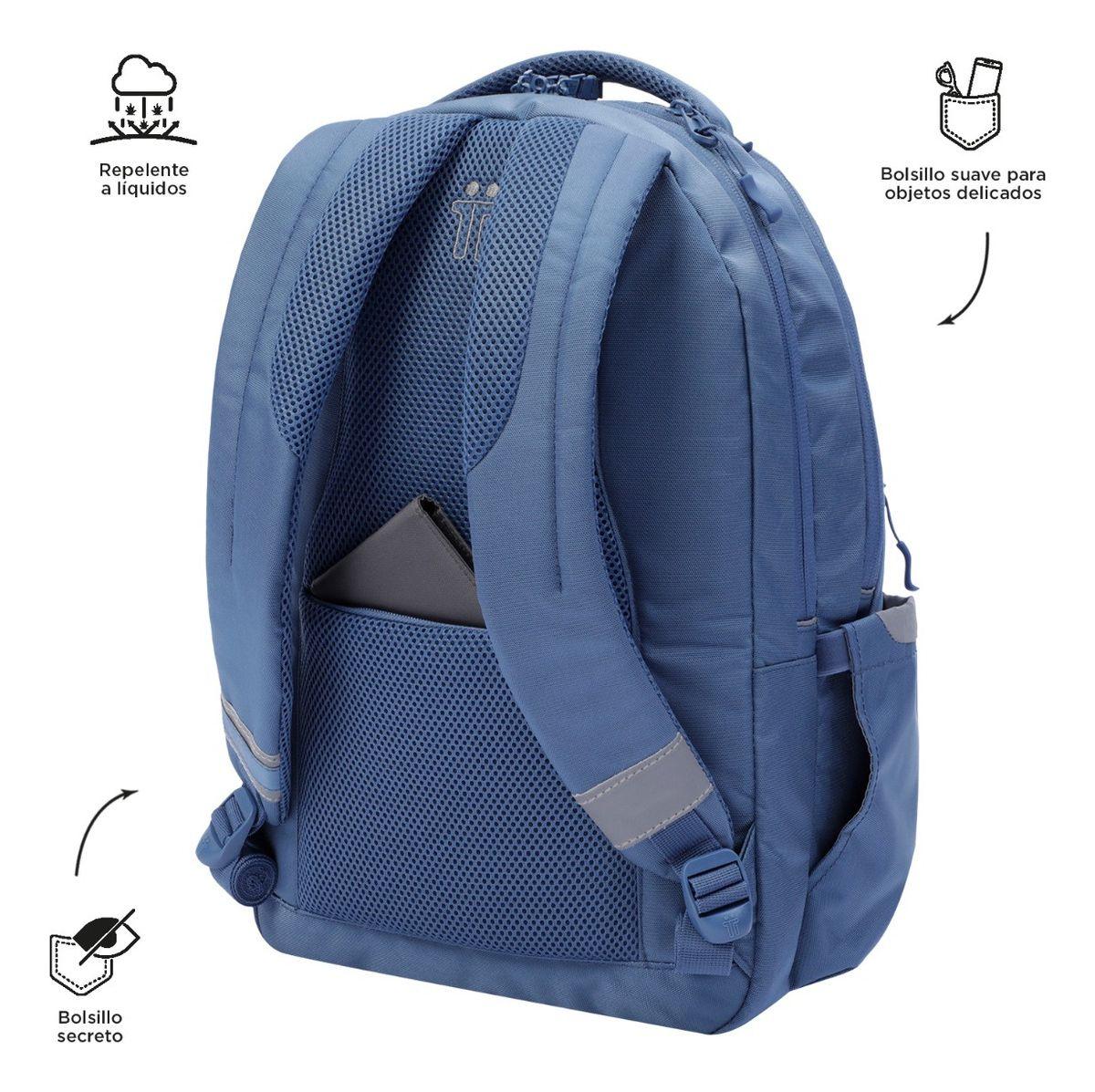 Mochila Notebook Urbana Totto Mujer Ind241 - Antirobo Rpet-5