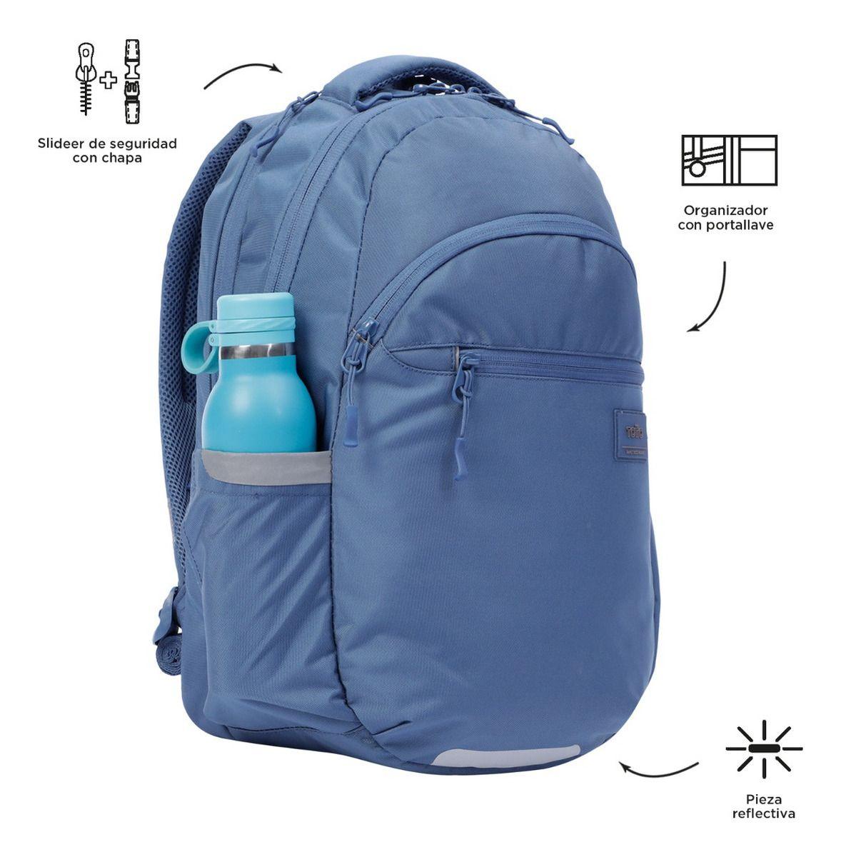 Mochila Notebook Urbana Totto Mujer Ind241 - Antirobo Rpet-6