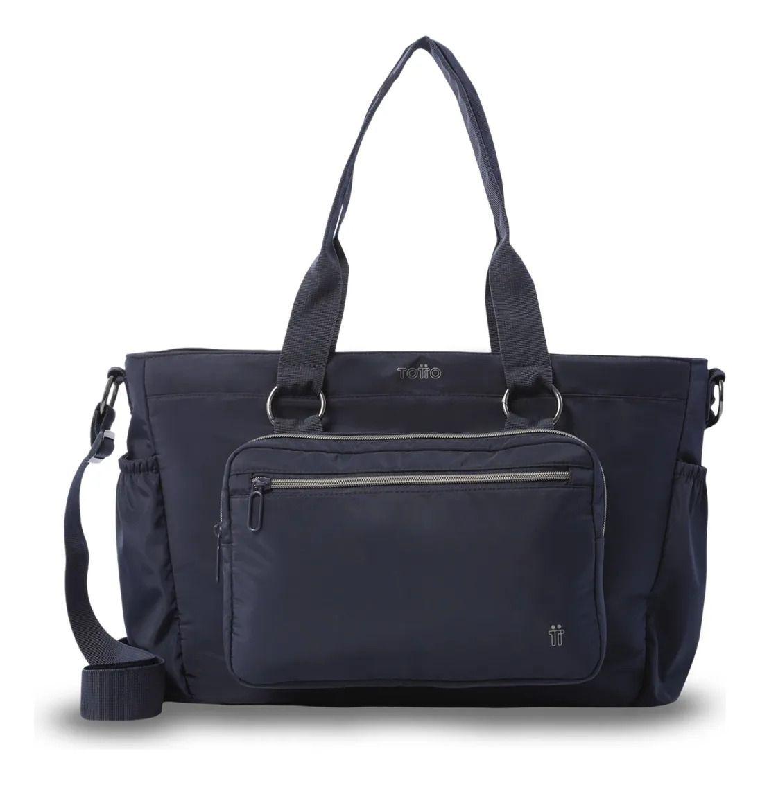 Tote Bag Para Mujer Set X2 Brasil Porta Pc 15  Azul-0