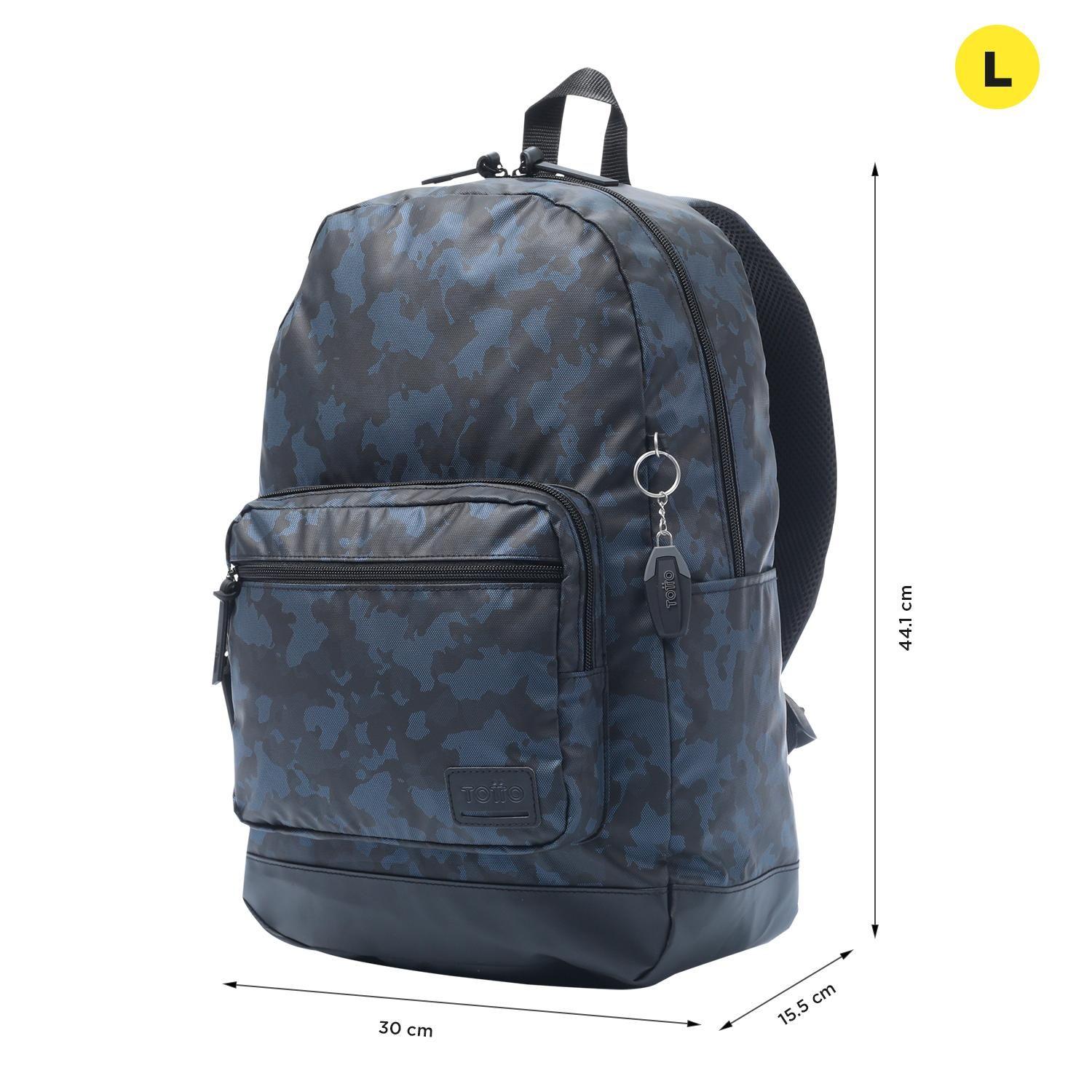 Mochila Escolar Tocax Cuarzo Blue-2