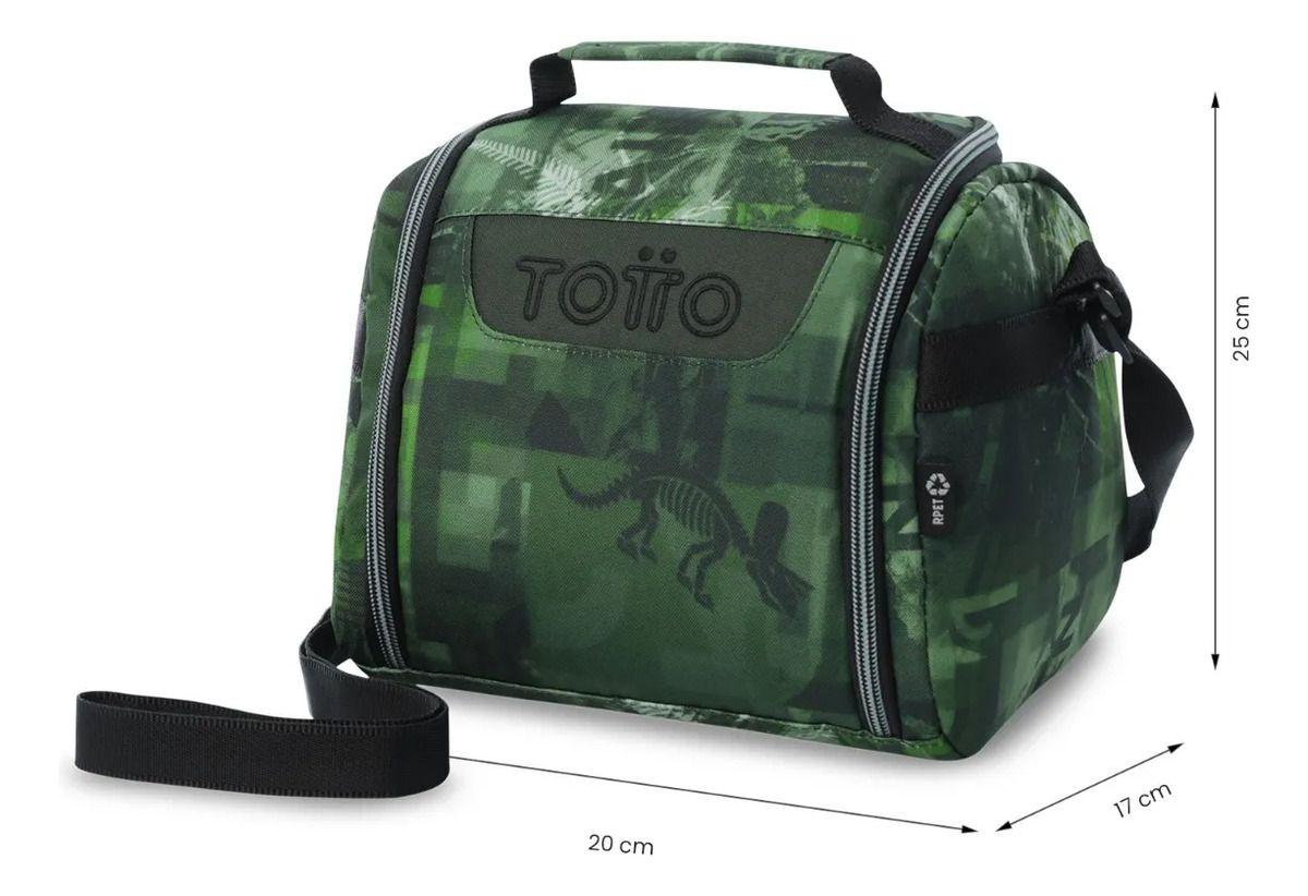 Lonchera Térmica Para Hombre Resaltador Grande Verde-3