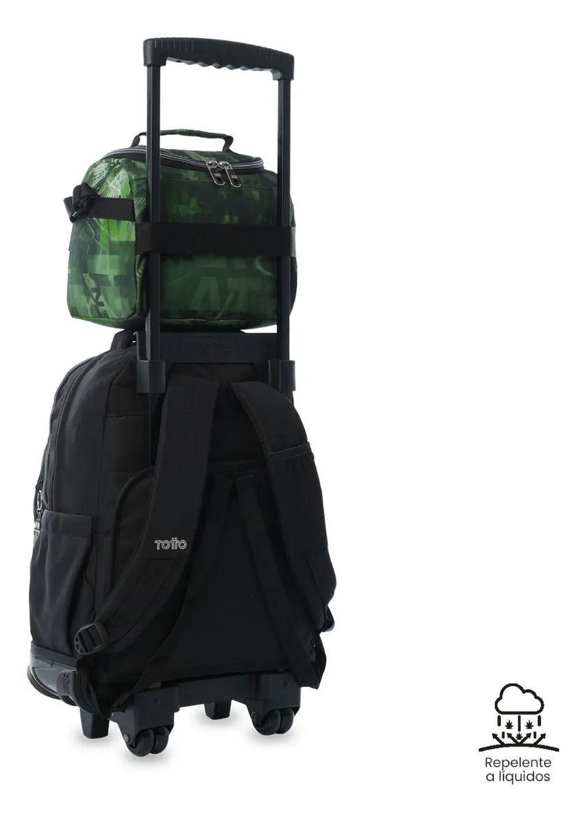 Lonchera Térmica Para Hombre Resaltador Grande Verde-4