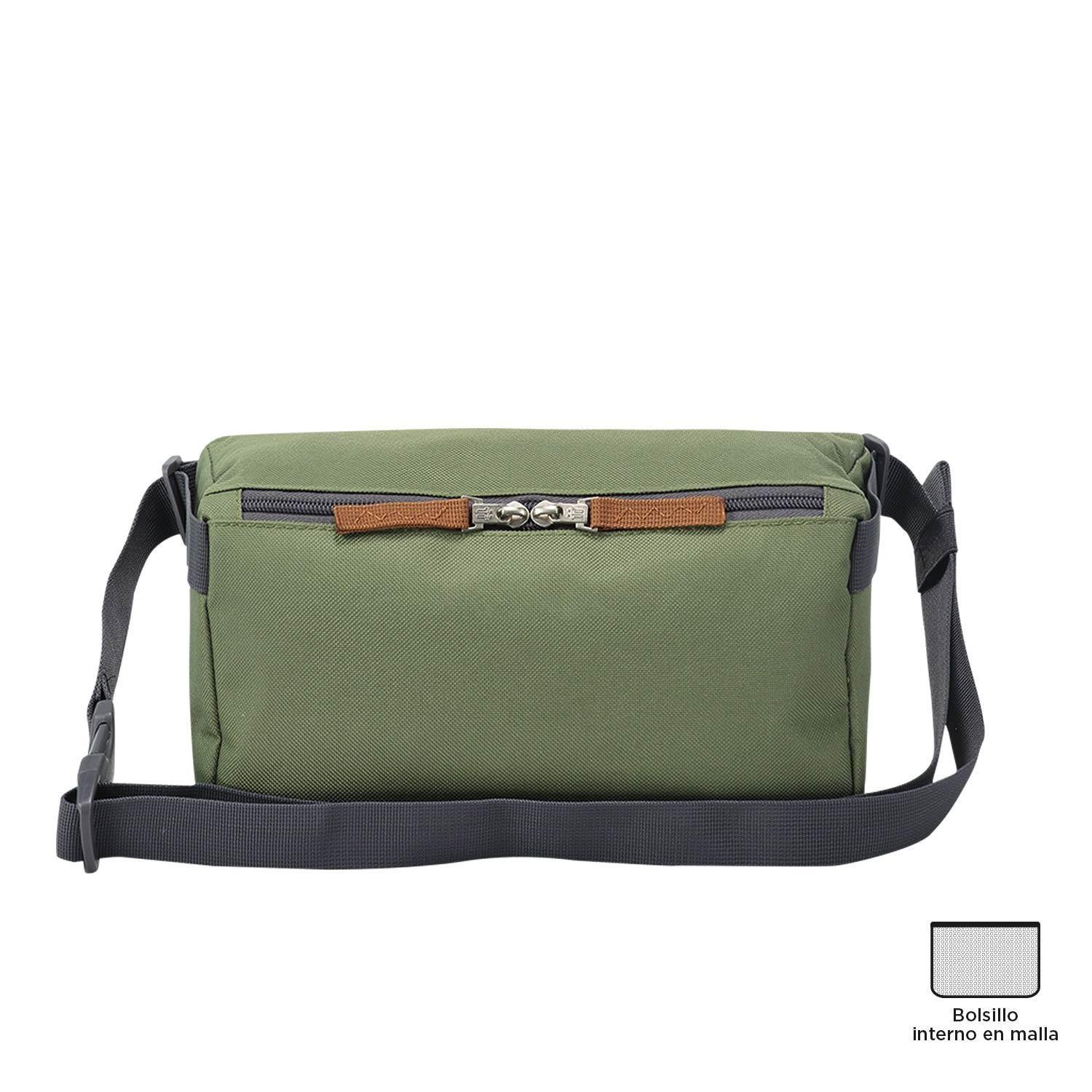 Banano Totto Expandible con Bolsillo Secreto Rashy Loden Green-3