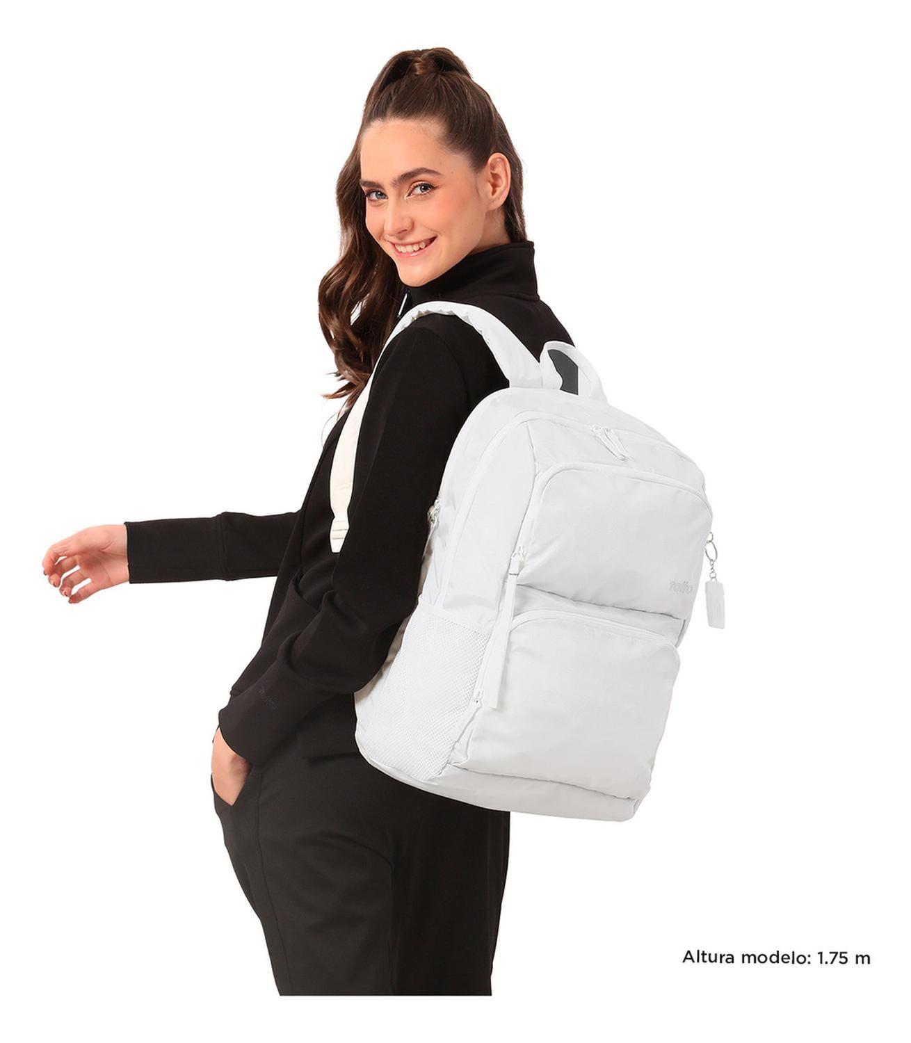 Mochila Hombre Totto Cloud Blanco Bright White-1