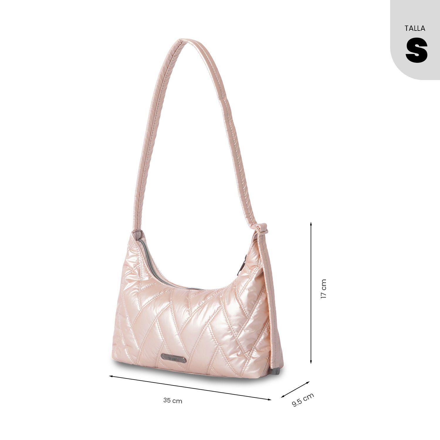 Bolso para Mujer Savanha tipo Crossbody Pequeño Beige-2