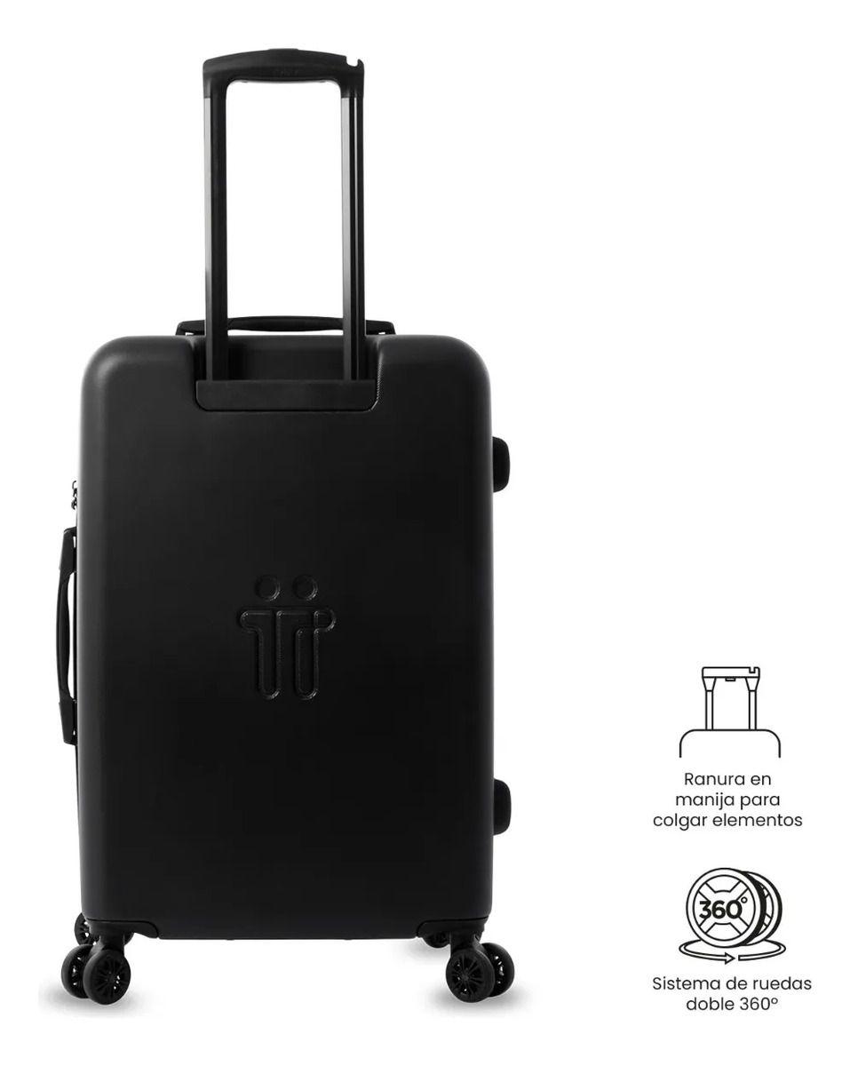 Maleta De Viaje Mediana 360 Bazy+ 2.0 Negra-5