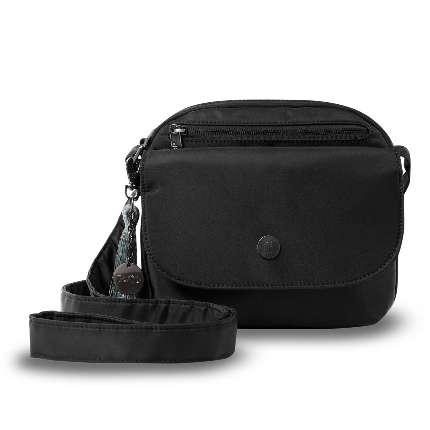 Cartera para Mujer Corneana tipo Crossbody Pequeño Negro-0