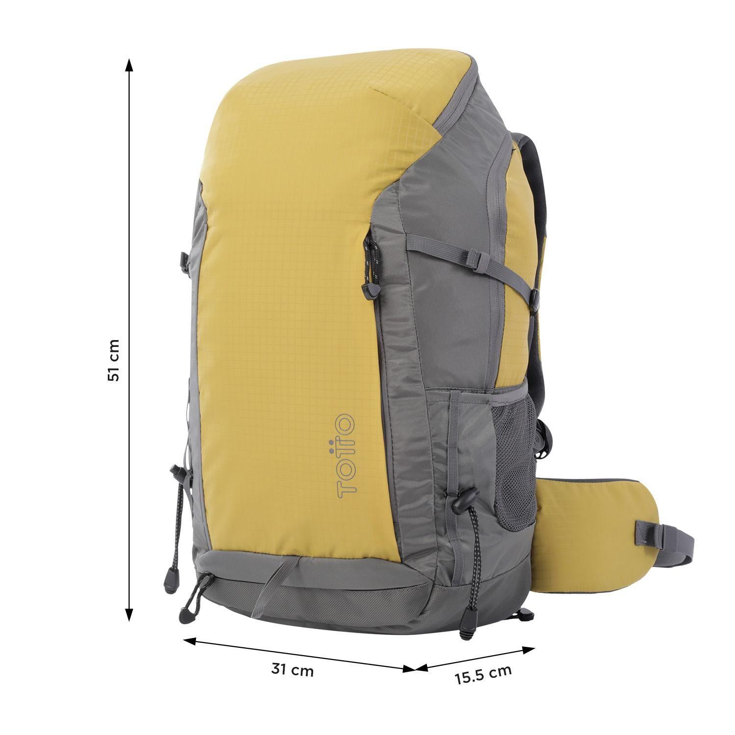 Mochila Outdoor Denali Totto Amarillo-0