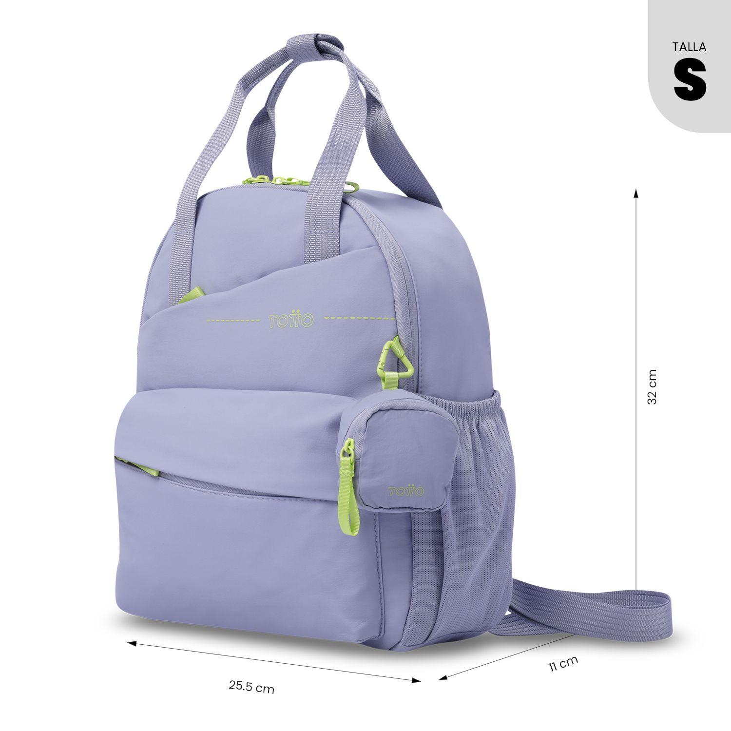 Mochila Universitaria Suzuka Morada Mujer Totto-2