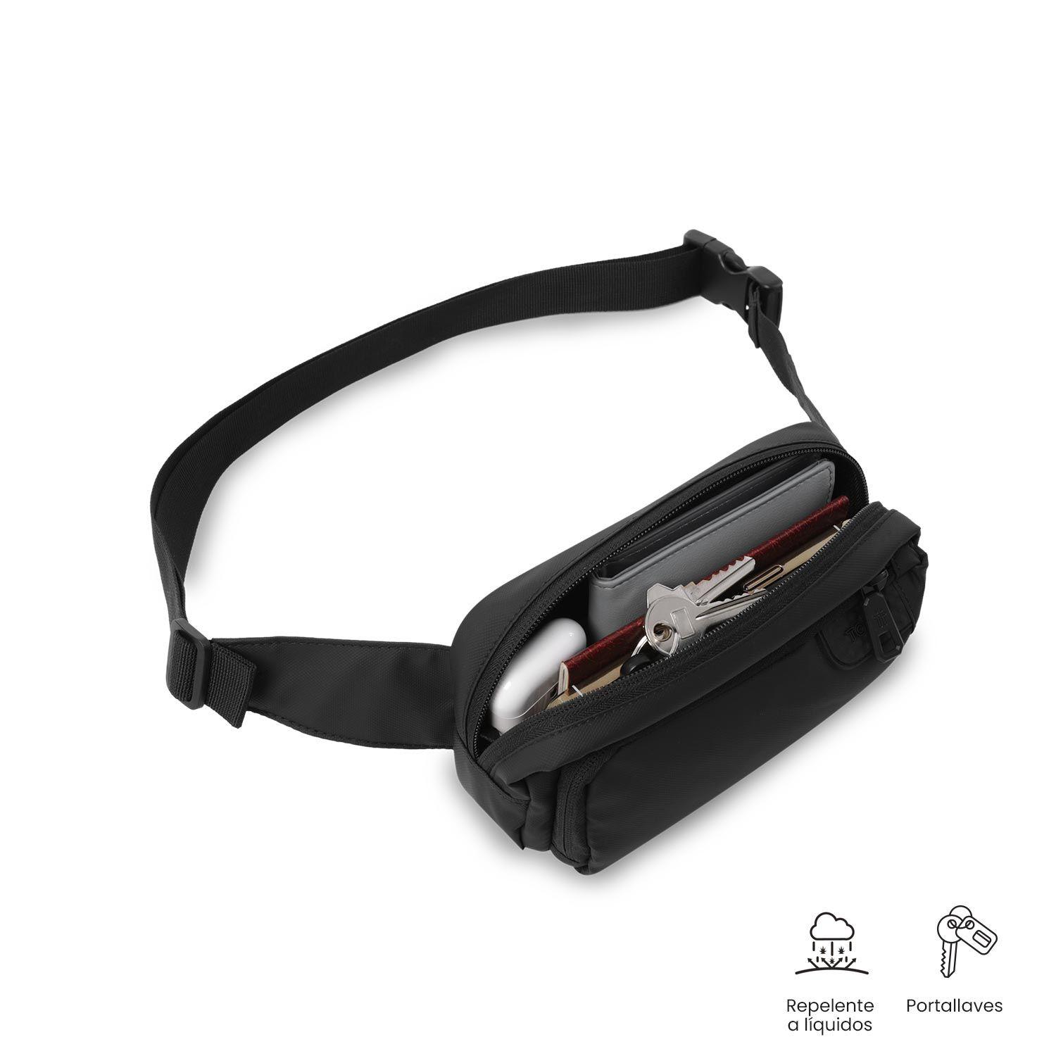 Banano Unisex Chill Pequeña color Negro-3