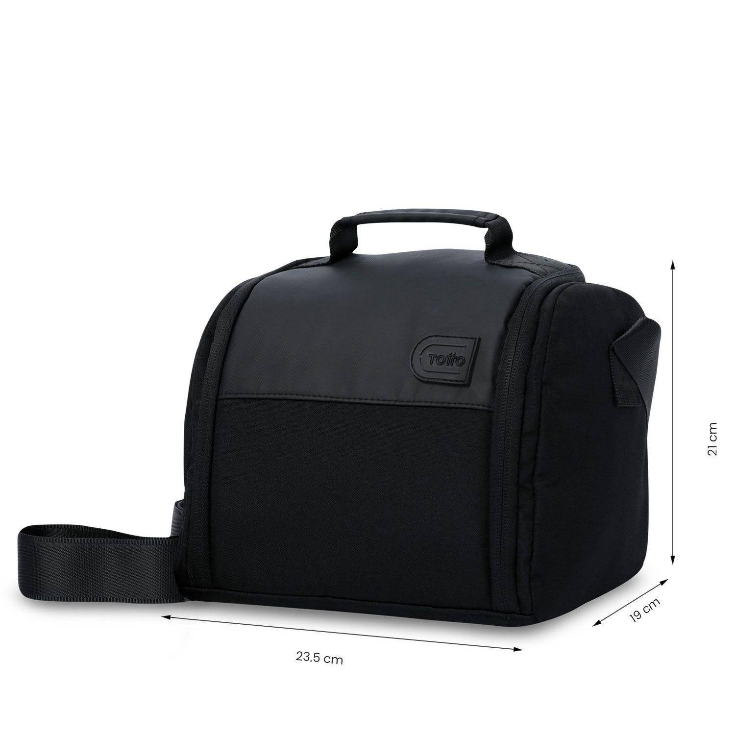 Lonchera Térmica Tacoa Negra Totto-3