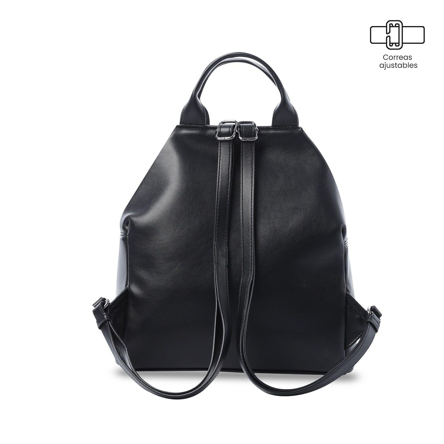 Bolso Universitario de moda Style 1 Negro Mujer Totto-3
