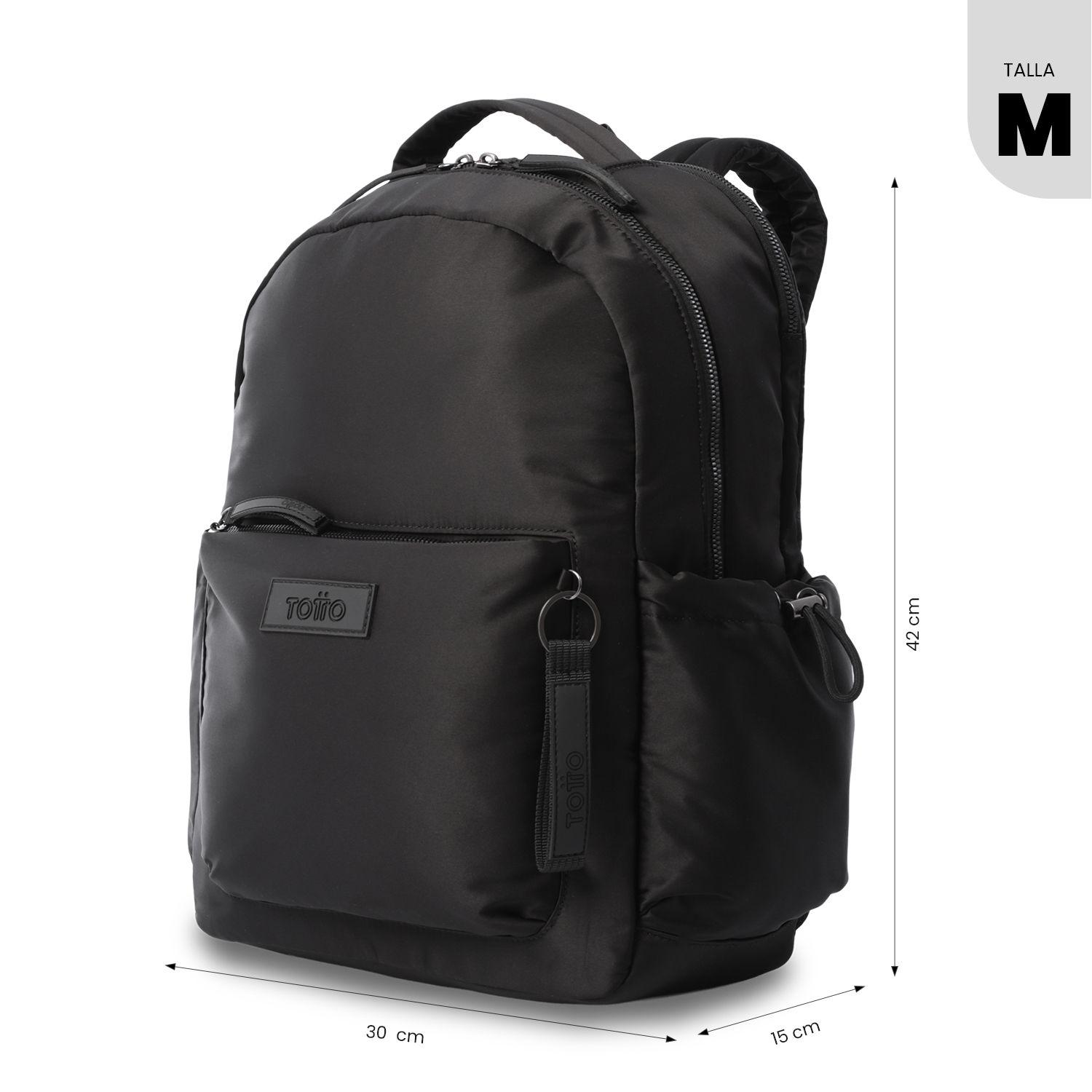 Mochila Universitario Estambul Porta PC 14" Negro Mujer-2